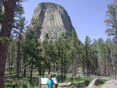 Madison at Devil's Tower National Park